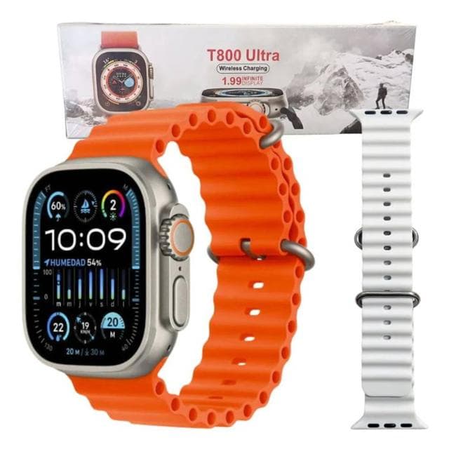 Smartwatch T800 Ultra com Pulseiras