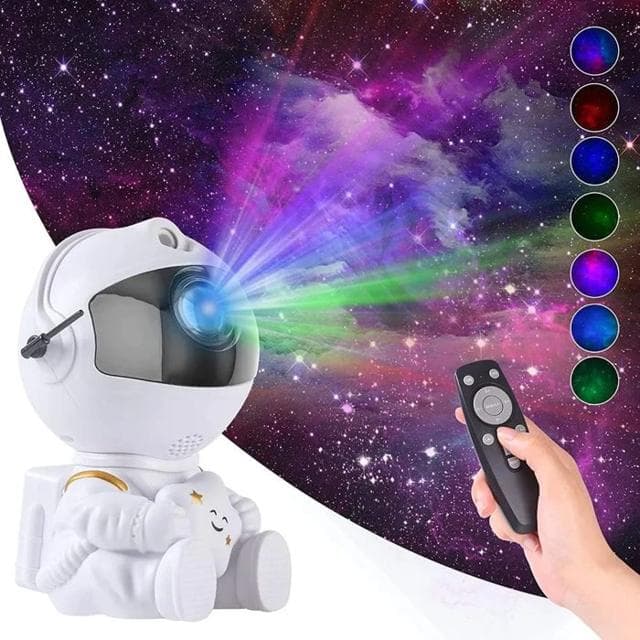 Projetor Astronauta de Galáxia com Controle