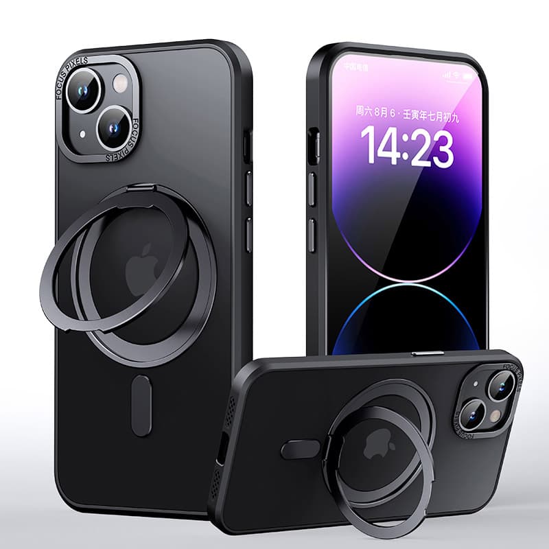 Capa para iPhone 15 • anel magnético