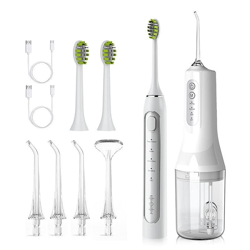 Kit escova elétrica e irrigador oral Eevee