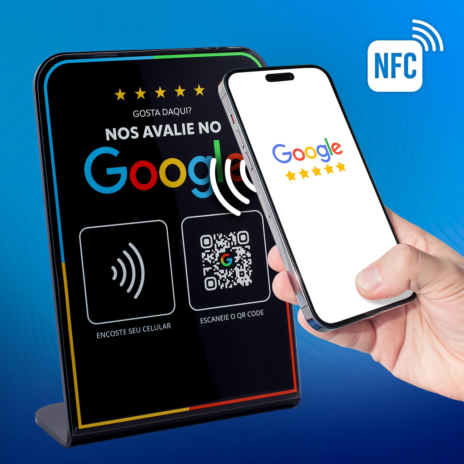 Placa NFC inteligente